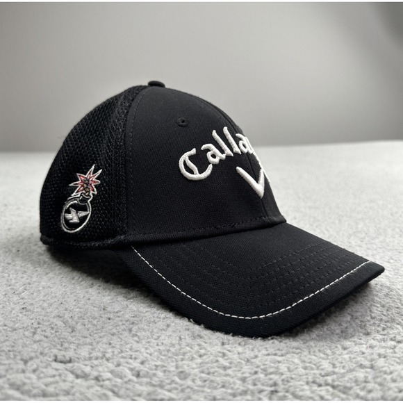 Callaway Other - Callaway Tour Authentic Odyssey XR Bomb Golf Hat Men Small Medium Black Cap